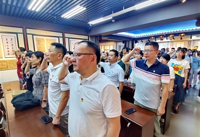 泉州富联娱乐开展庆祝中国共产党成立103周年系列活动暨“学思践悟新思想，实干担当新作为”主题活动月